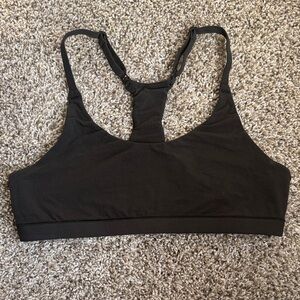 SKIMS Women’s Black Racerback Bralette/ Bra Size Medium